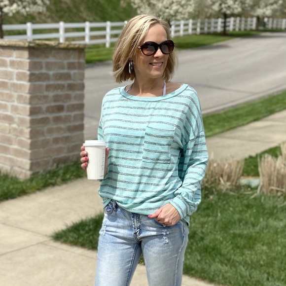 LAST! Coastal Cruise Striped Top - Picture 7 of 10